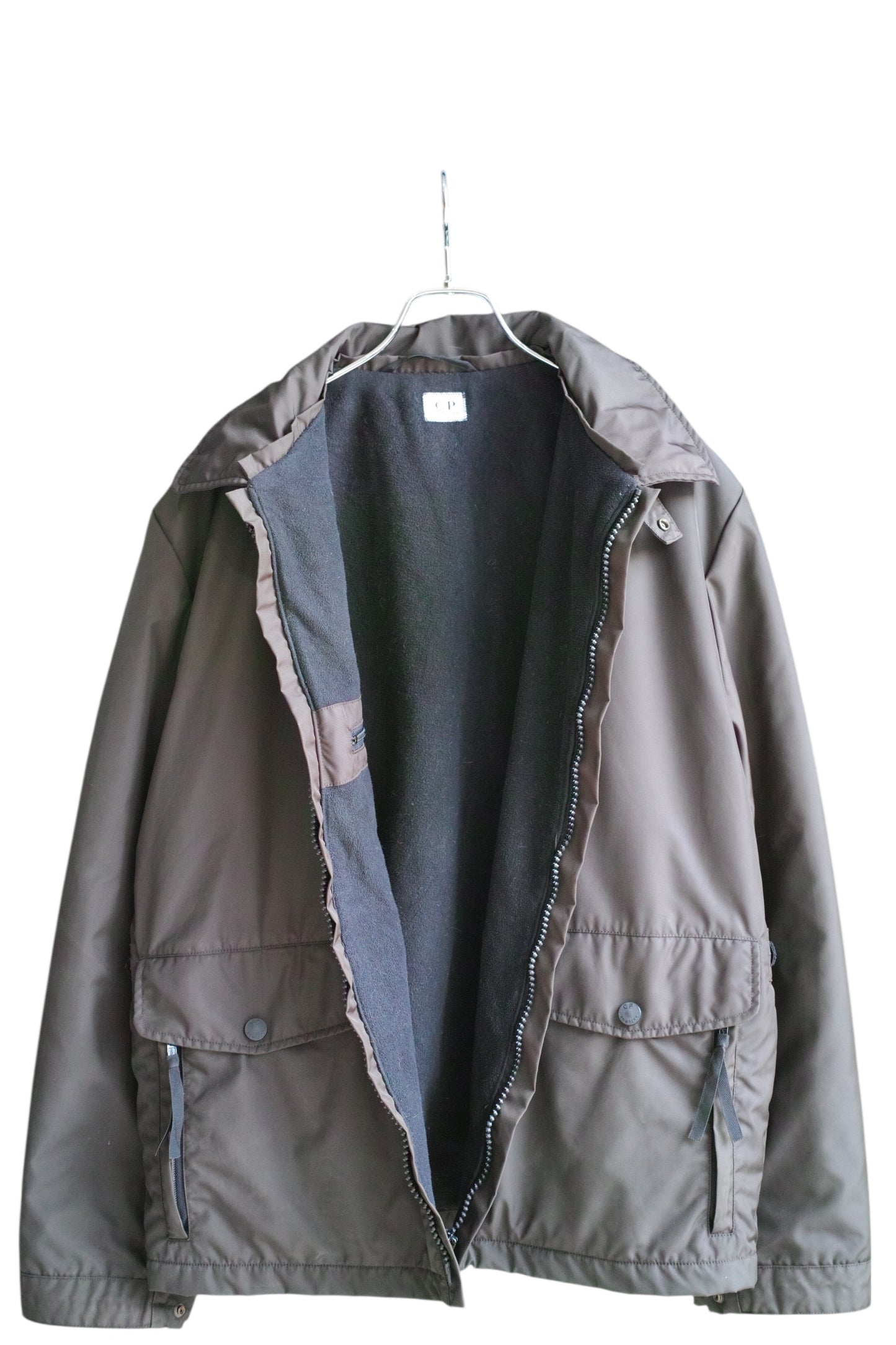 C.P. Company - C.P. COMPANY Urban Protection by Moreno Ferrari Zip up nylon shell jacket gray