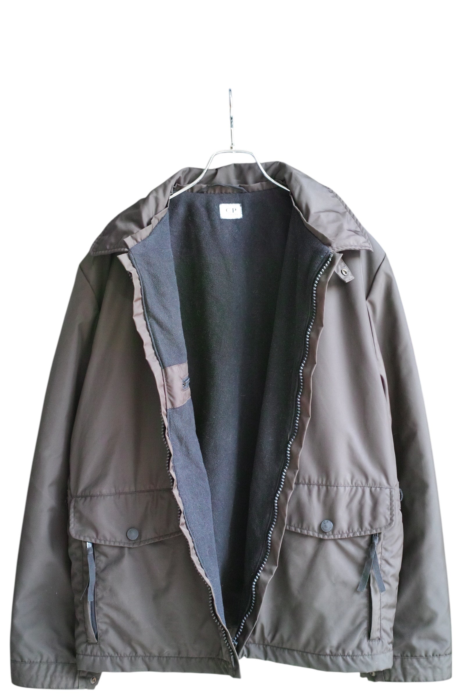 C.P. Company - C.P. COMPANY Urban Protection by Moreno Ferrari Zip up nylon shell jacket gray