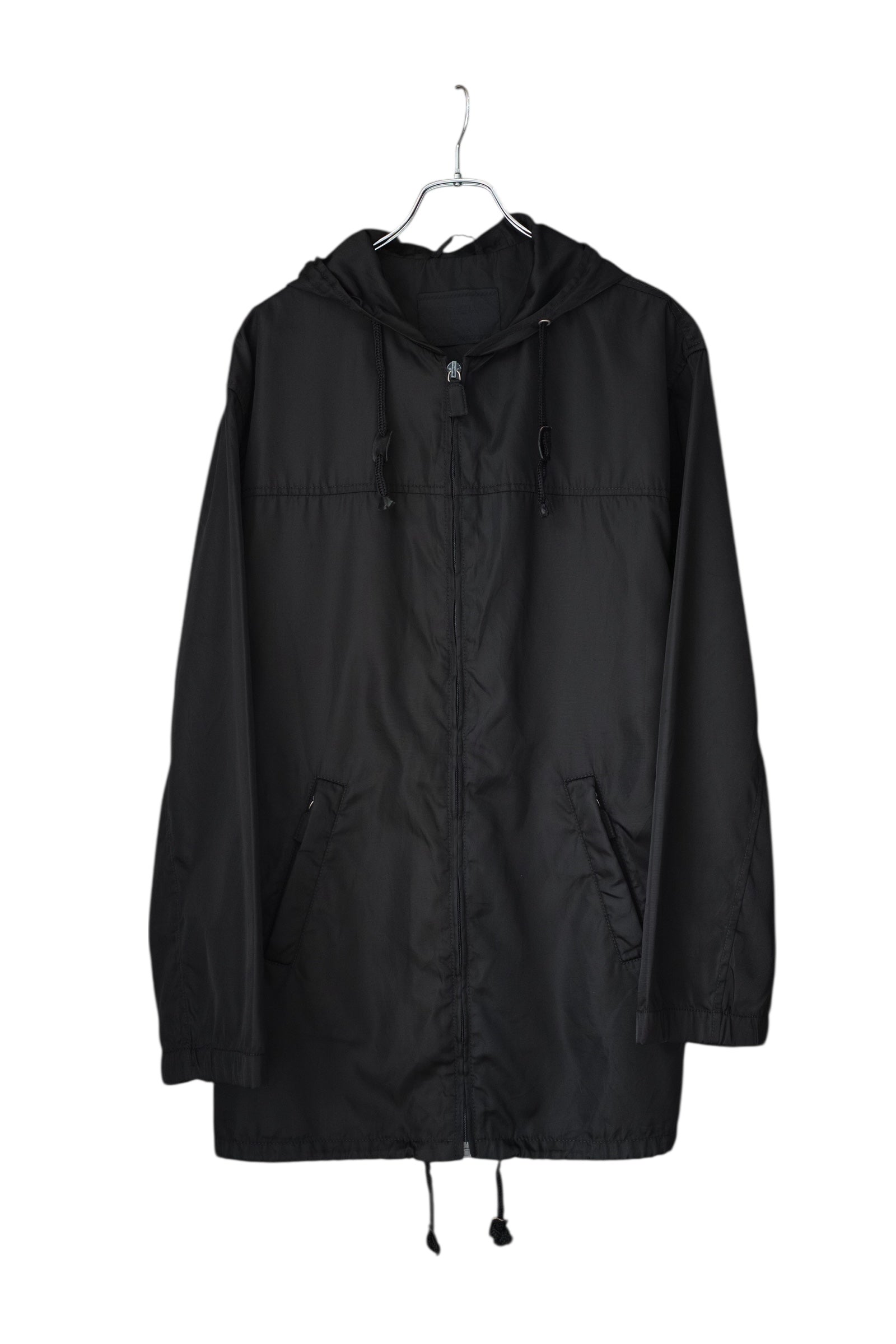 Prada - PRADA UOMO 90's Nylon mods coat black size S