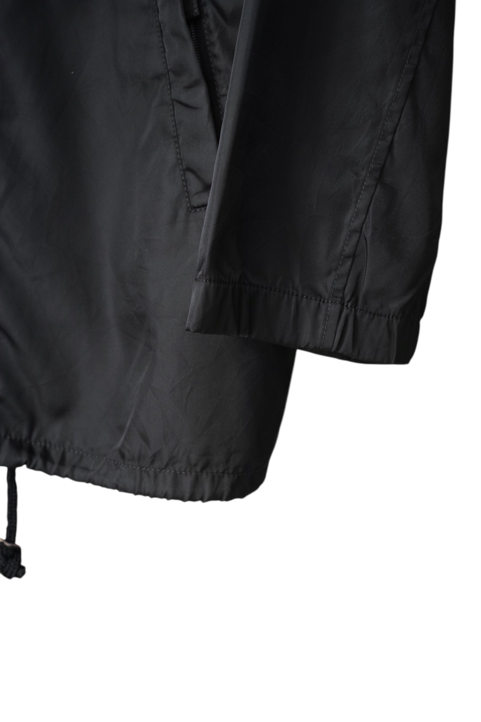 Prada - PRADA UOMO 90's Nylon mods coat black size S