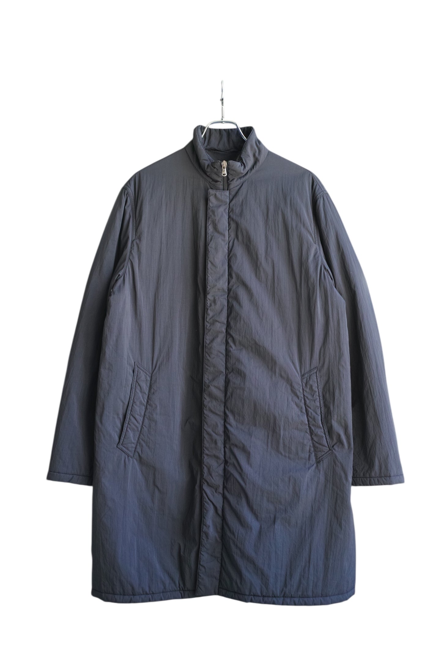 Armani - EMPOLIO ARMANI 90s Stand collar coat black size XL