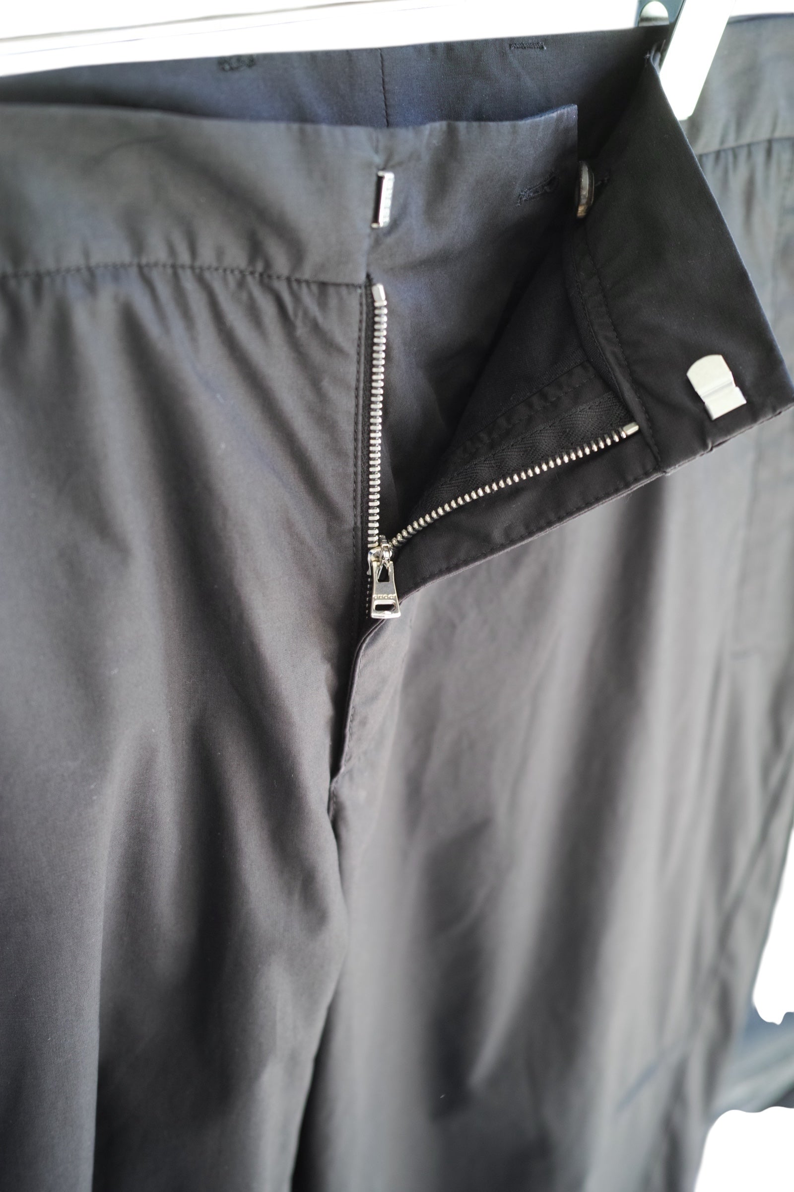 Gucci - GUCCI Cotton tapered pants black size 52