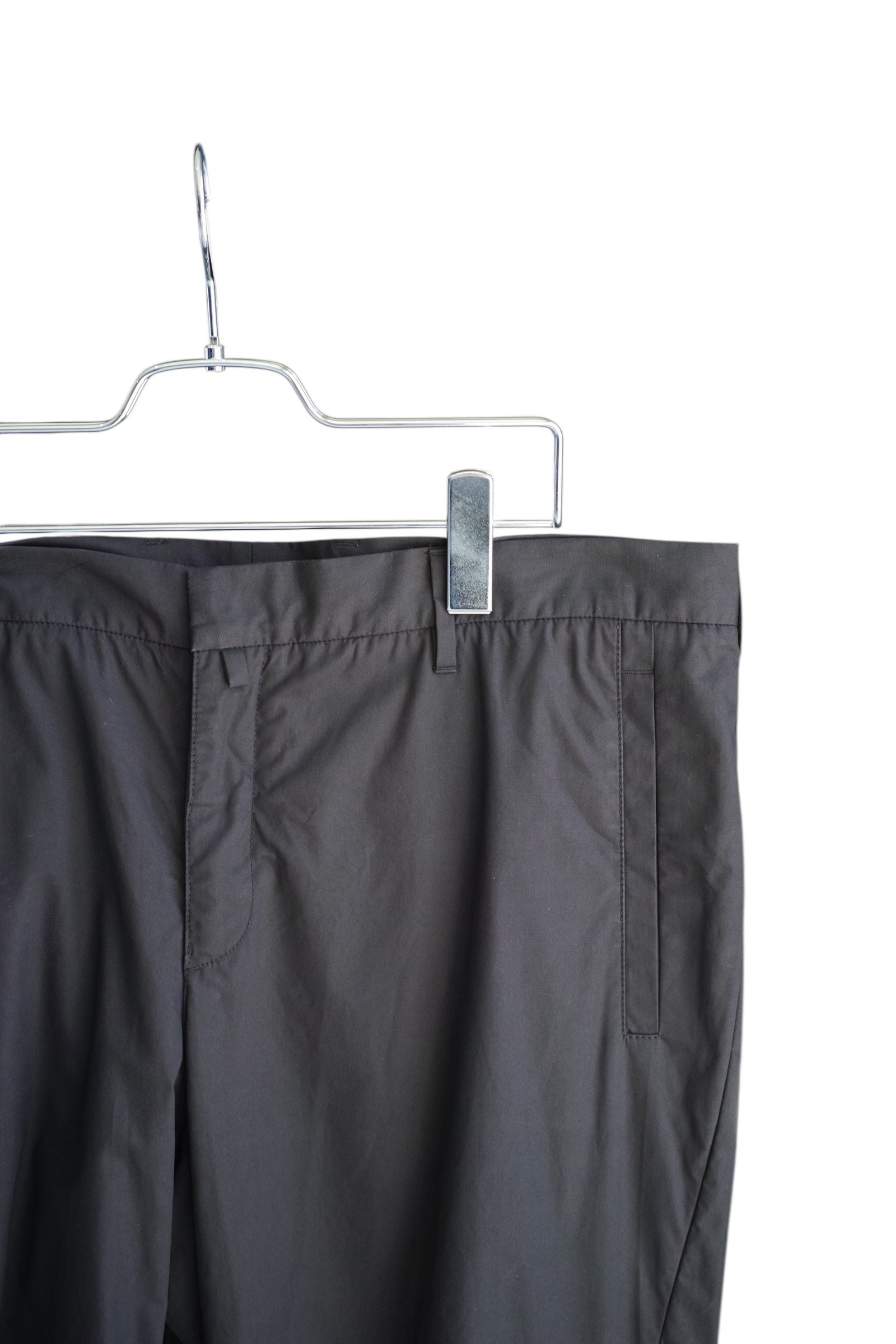 Gucci - GUCCI Cotton tapered pants black size 52