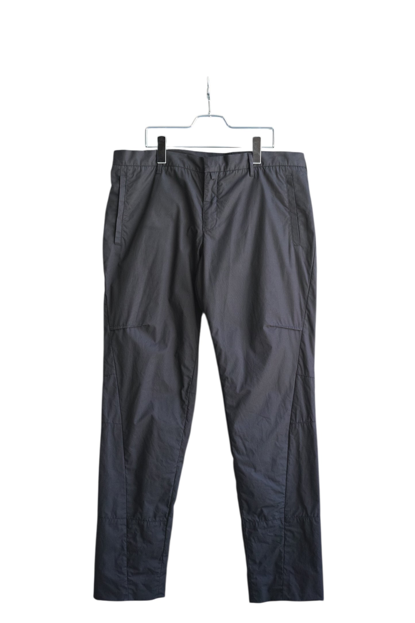 Gucci - GUCCI Cotton tapered pants black size 52