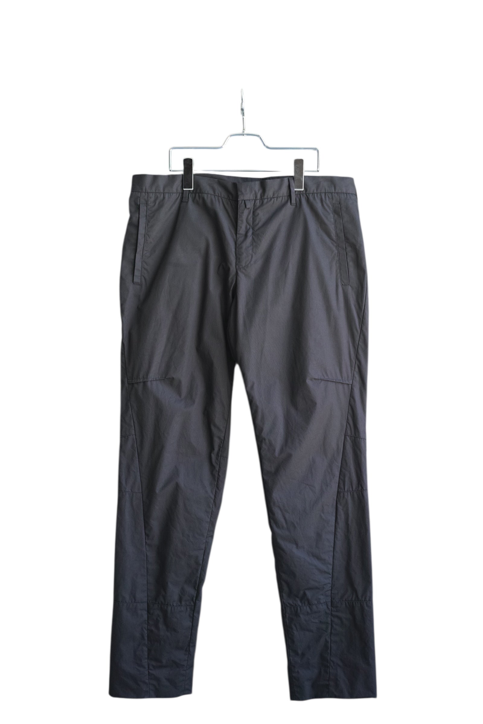 Gucci - GUCCI Cotton tapered pants black size 52