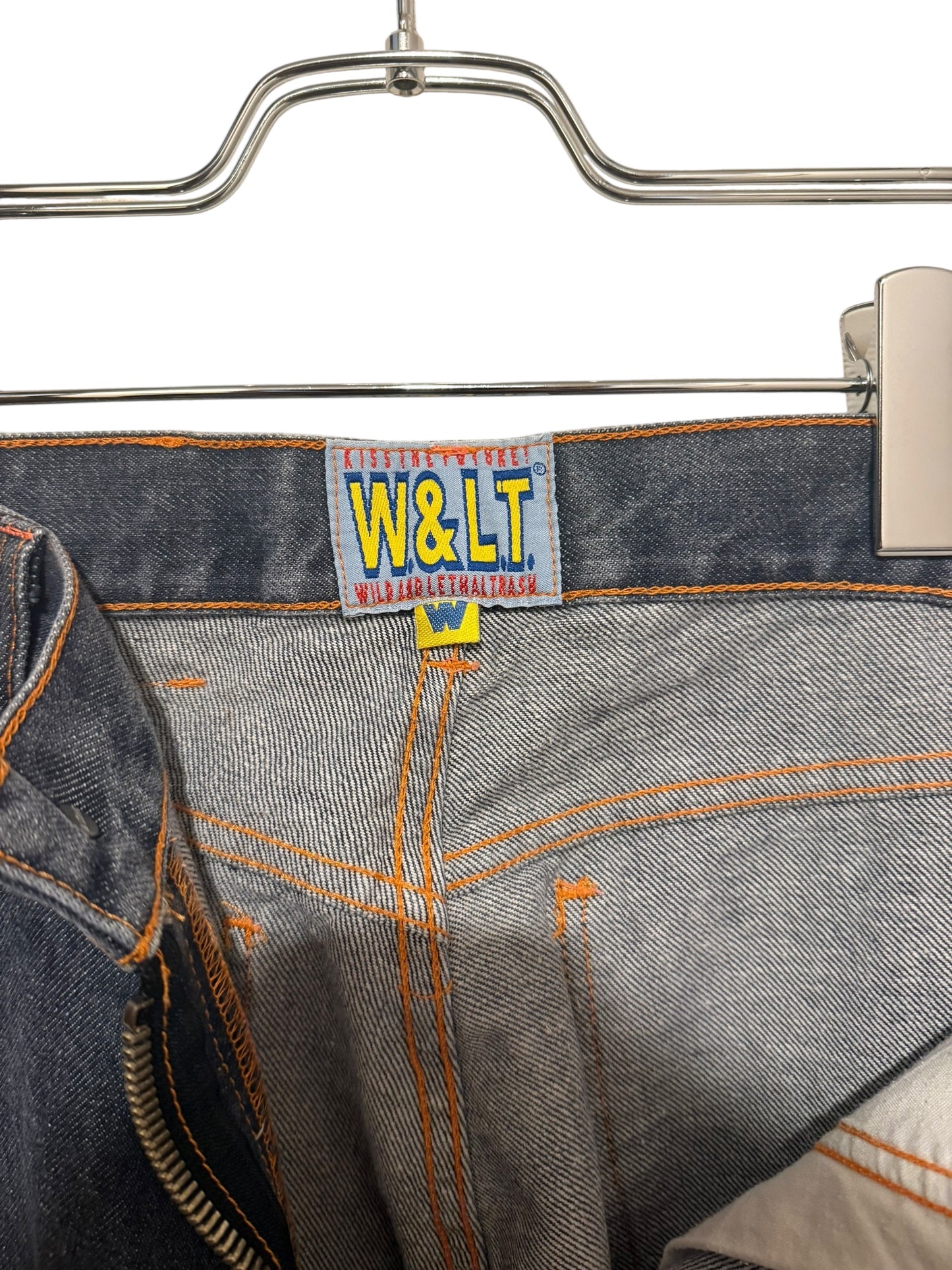 W&LT - W&LT Wide 90's Denim pants indigo size31