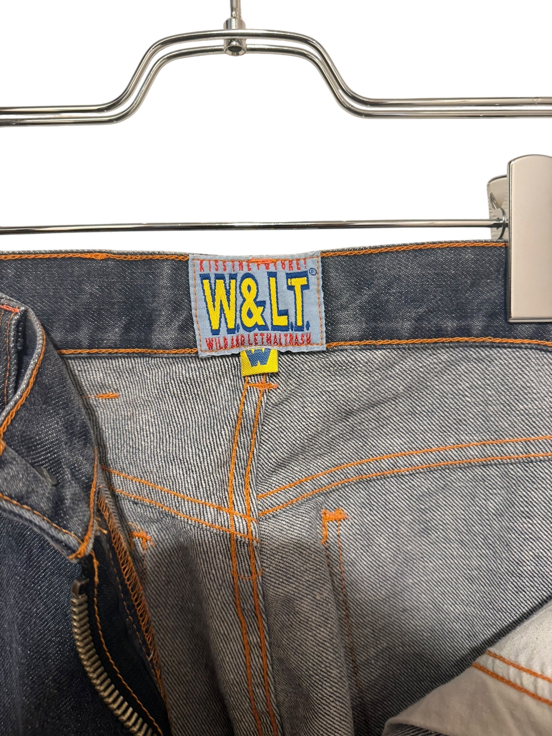 W&LT - W&LT Wide 90's Denim pants indigo size31