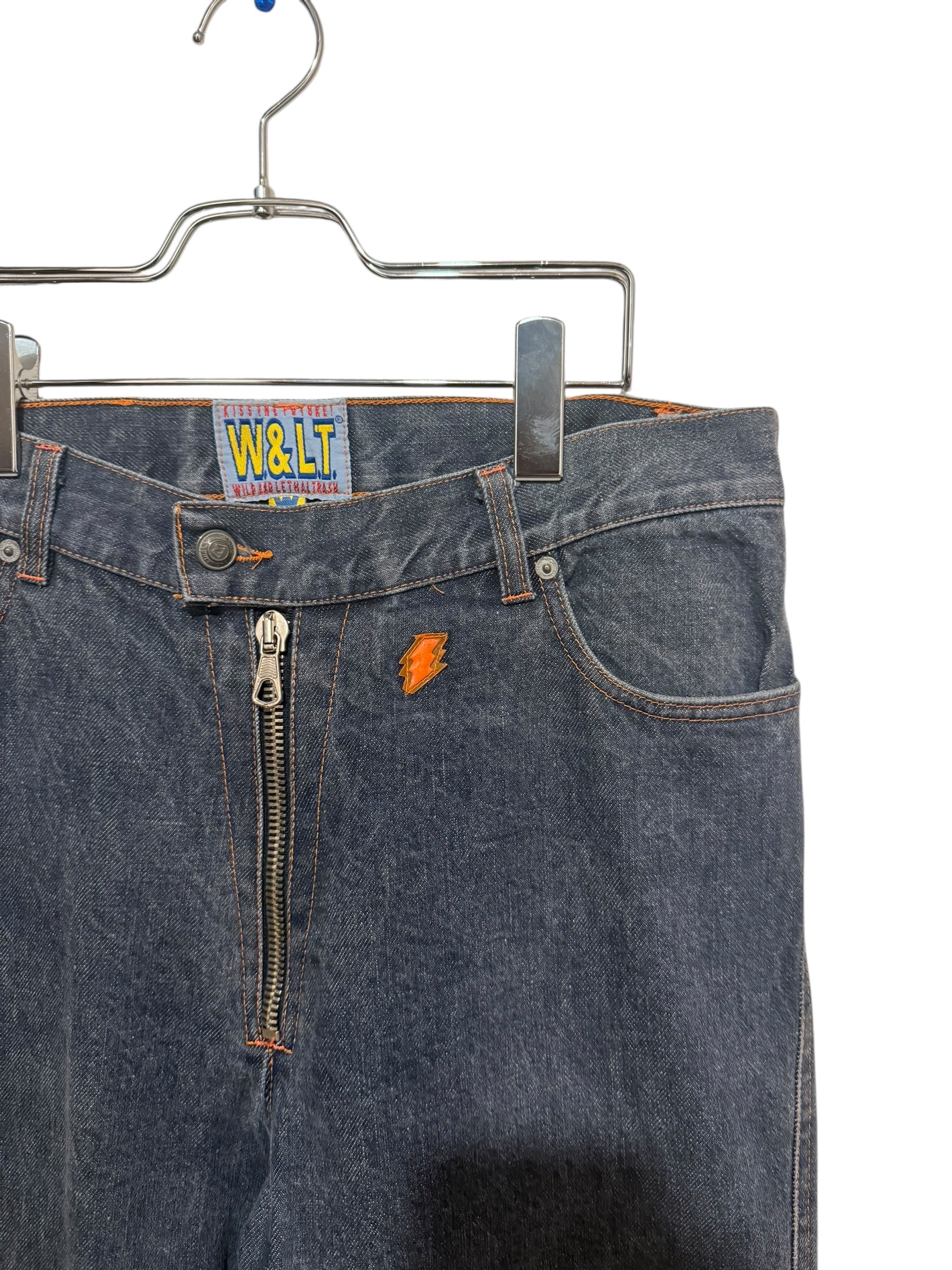 W&LT - W&LT Wide 90's Denim pants indigo size31