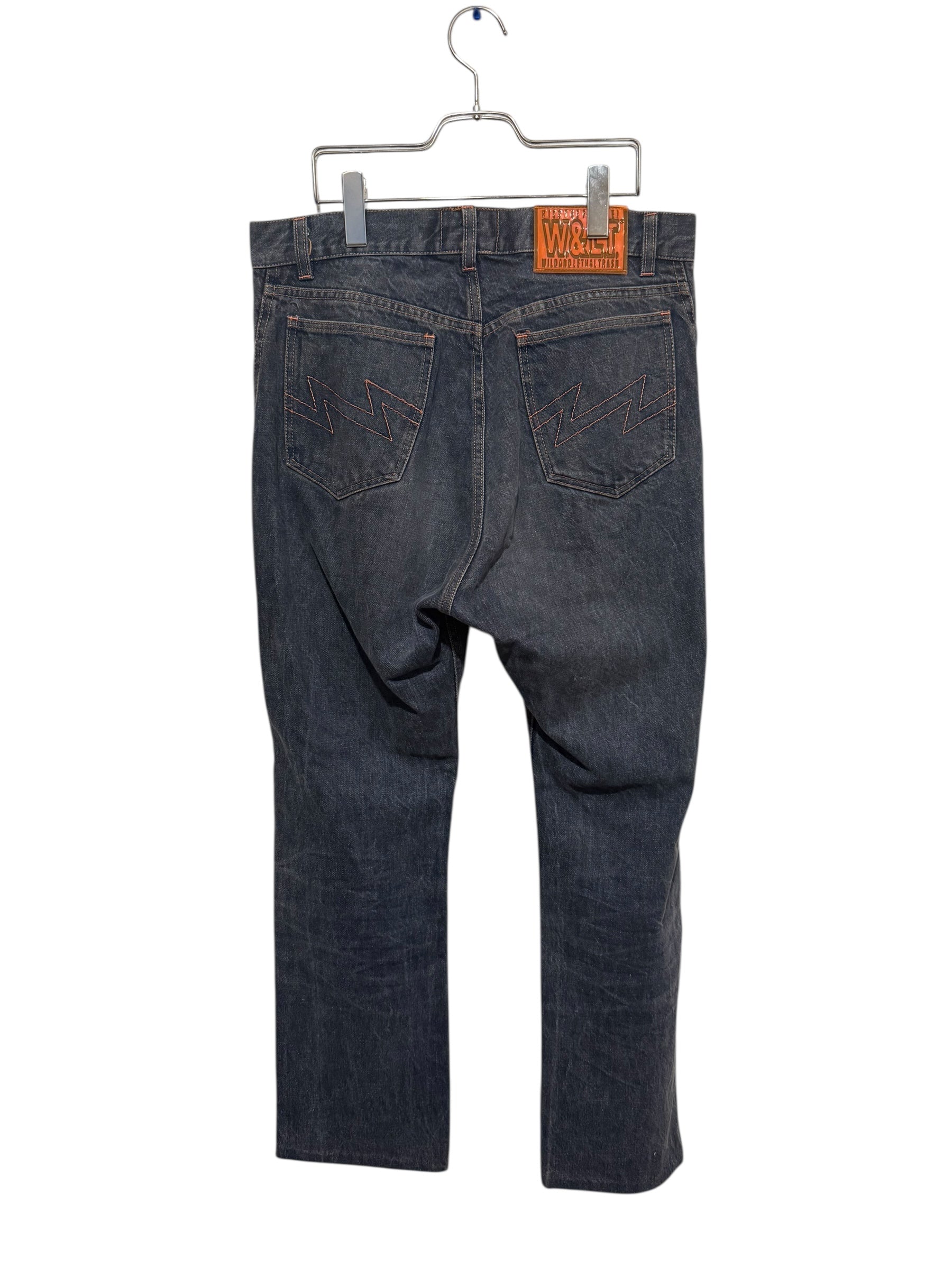 W&LT - W&LT Wide 90's Denim pants indigo size31