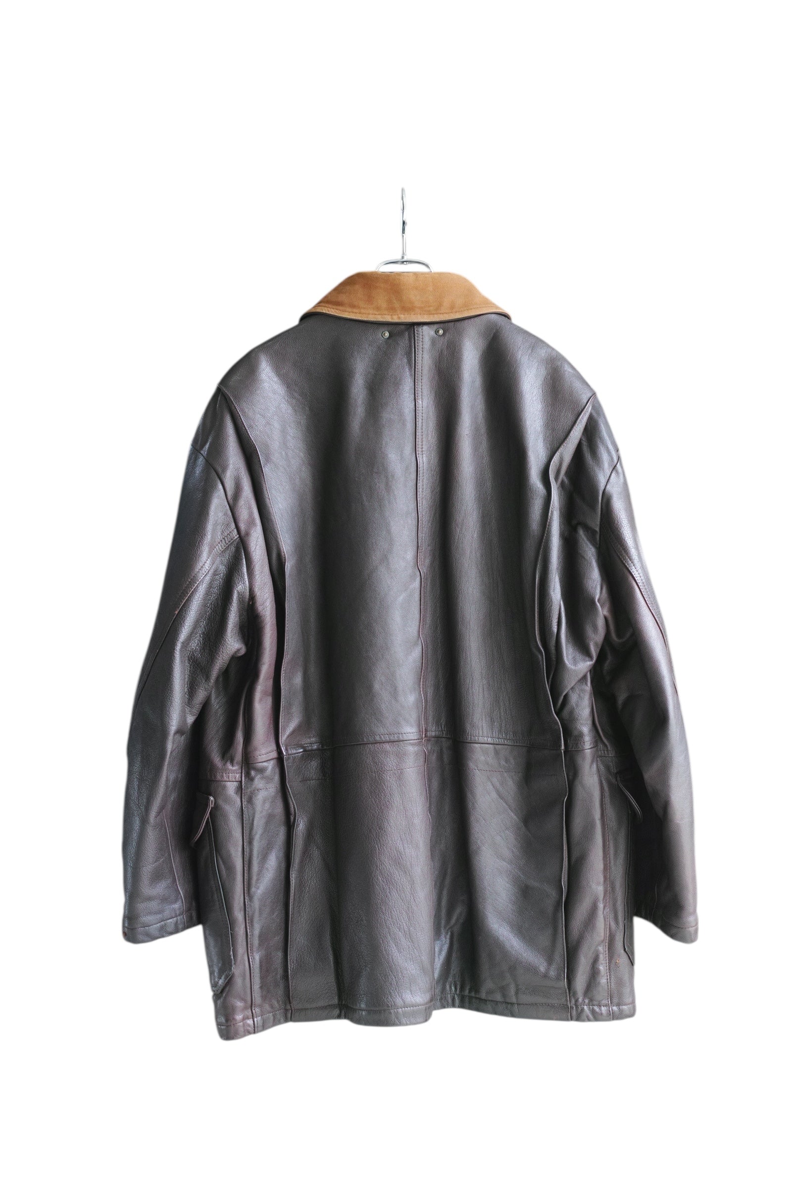 C.P. Company - C.P. COMPANY IDEAS FROM MASSIMO OSTI Lether Jacket Brown Size 52