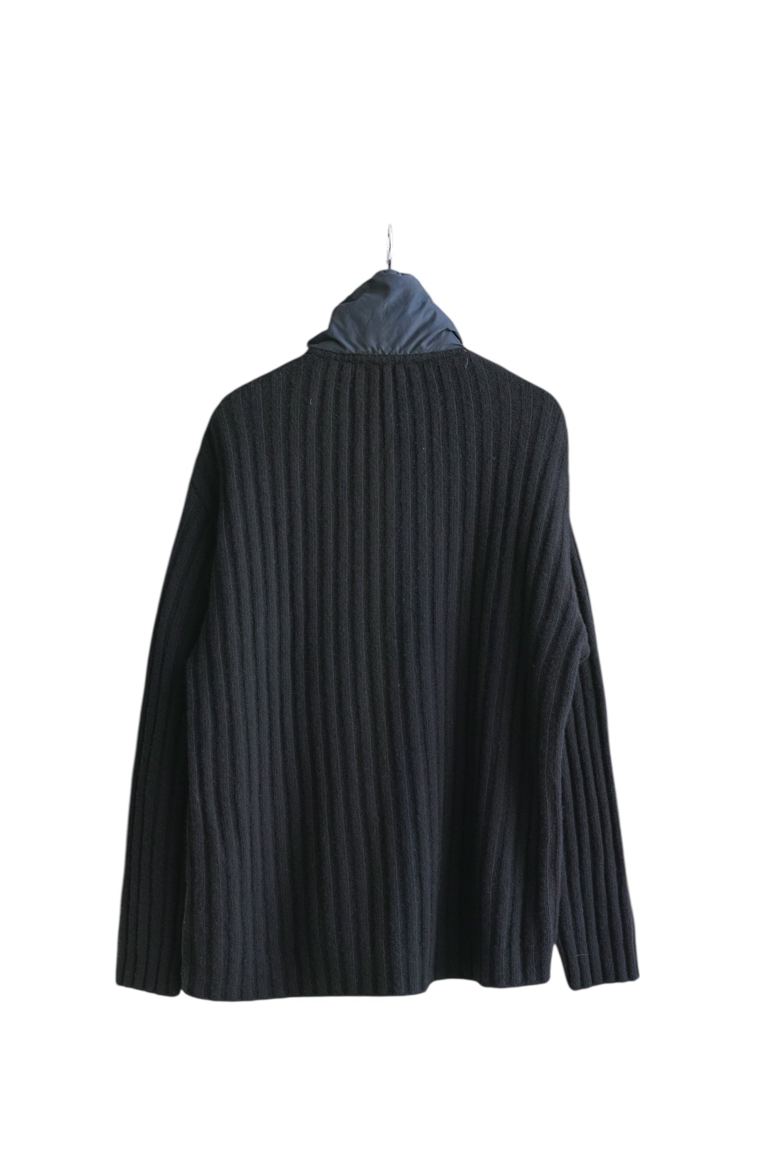 Boneville - BONEVILLE 90s Wool Docking Pullover Jacket Navy Size XL