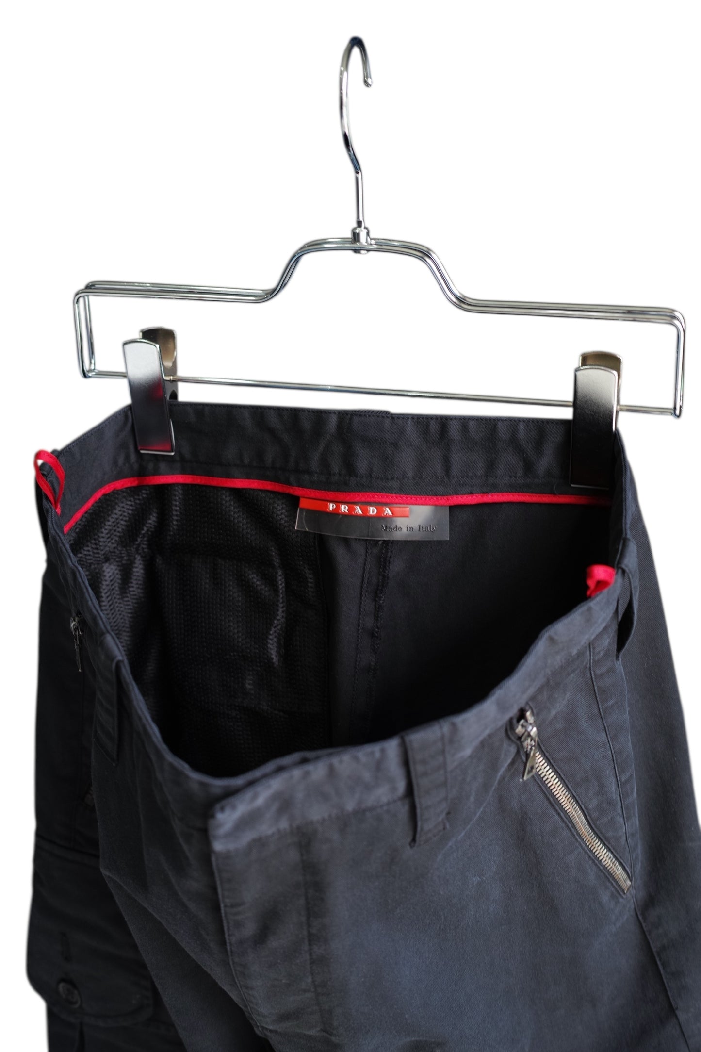 Prada - PTADA SPORT Cargo Pants Black Size 48