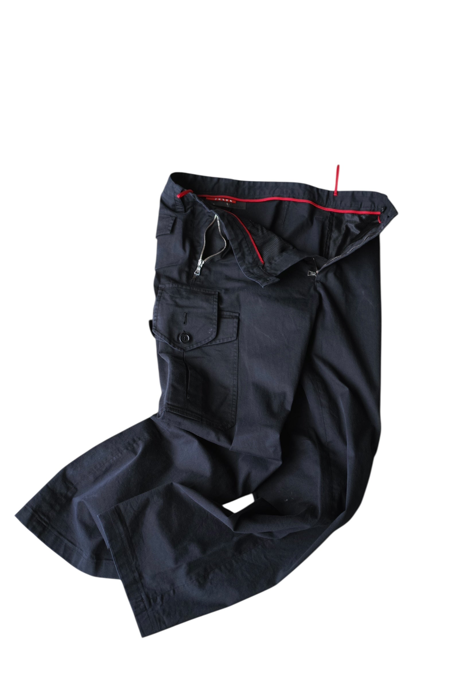 Prada - PTADA SPORT Cargo Pants Black Size 48