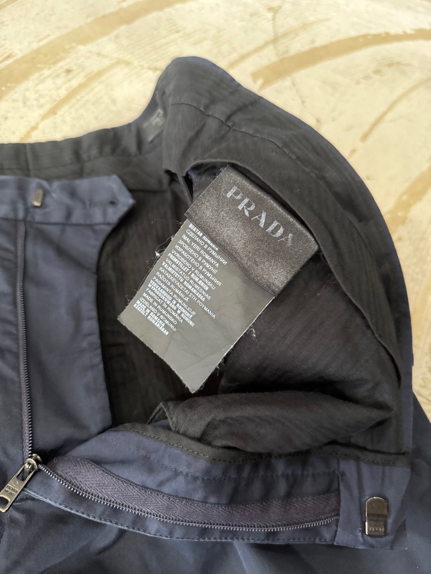 Prada - PRADA Cotton Pants blue size 52