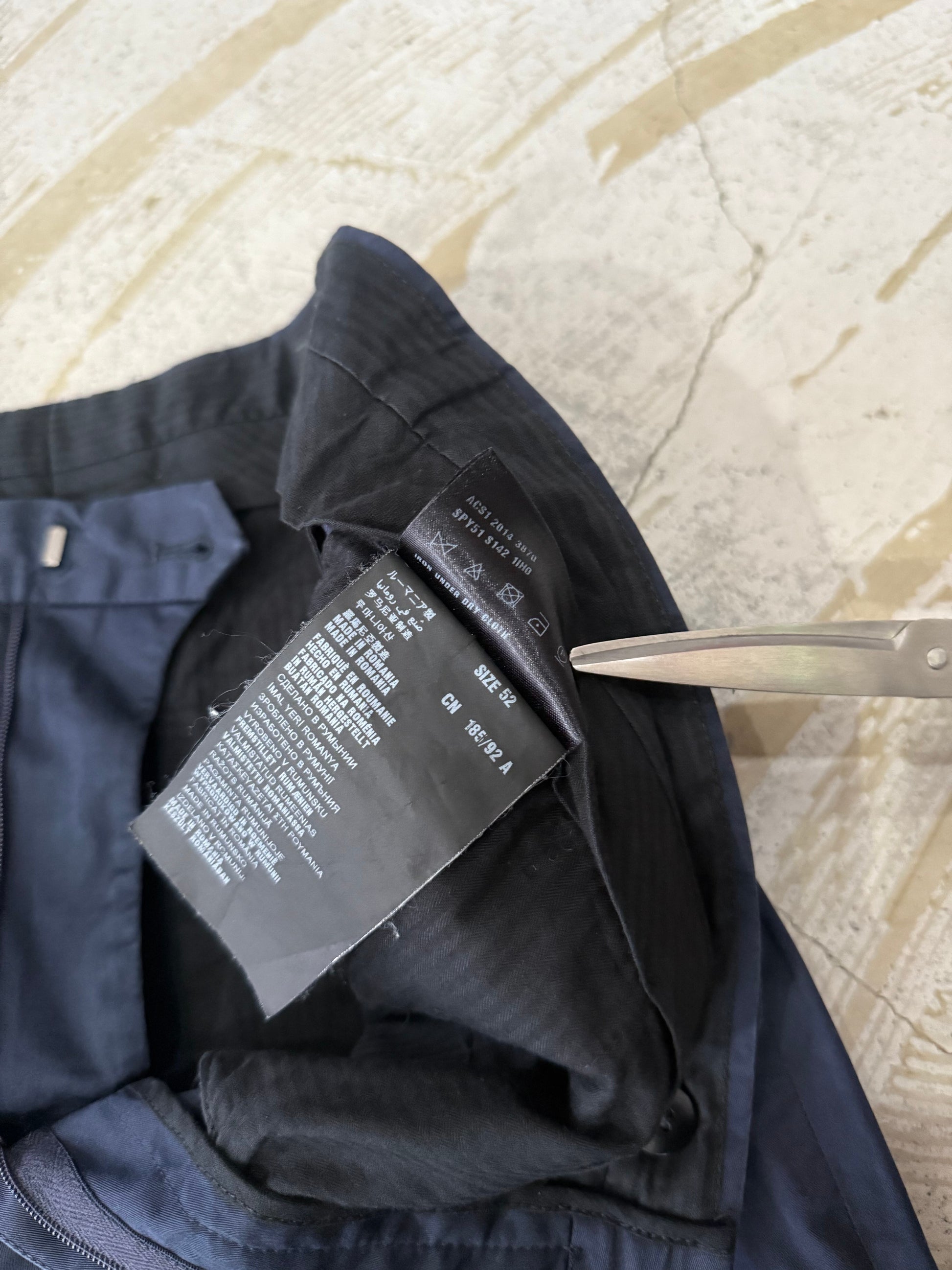 Prada - PRADA Cotton Pants blue size 52