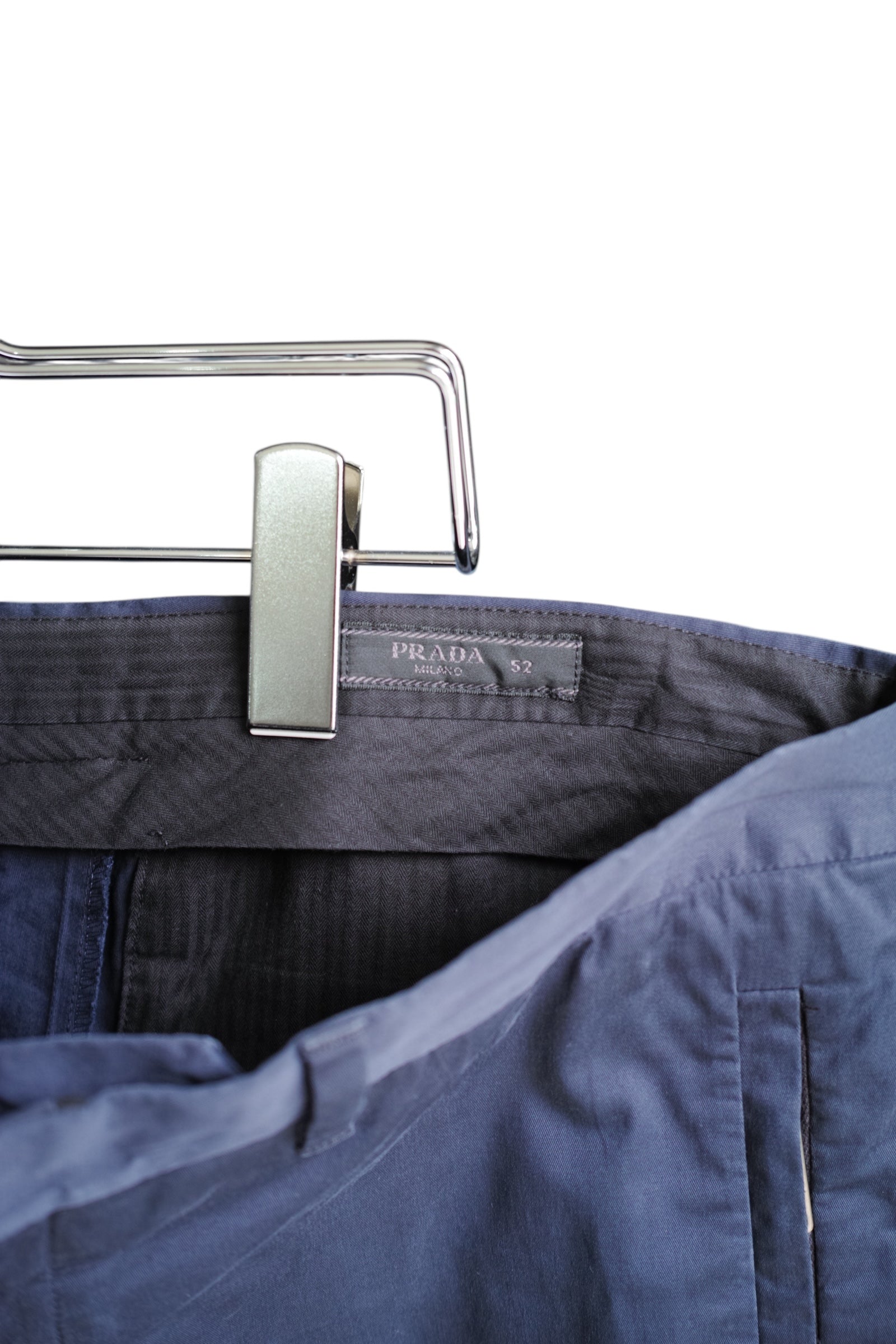 Prada - PRADA Cotton Pants blue size 52