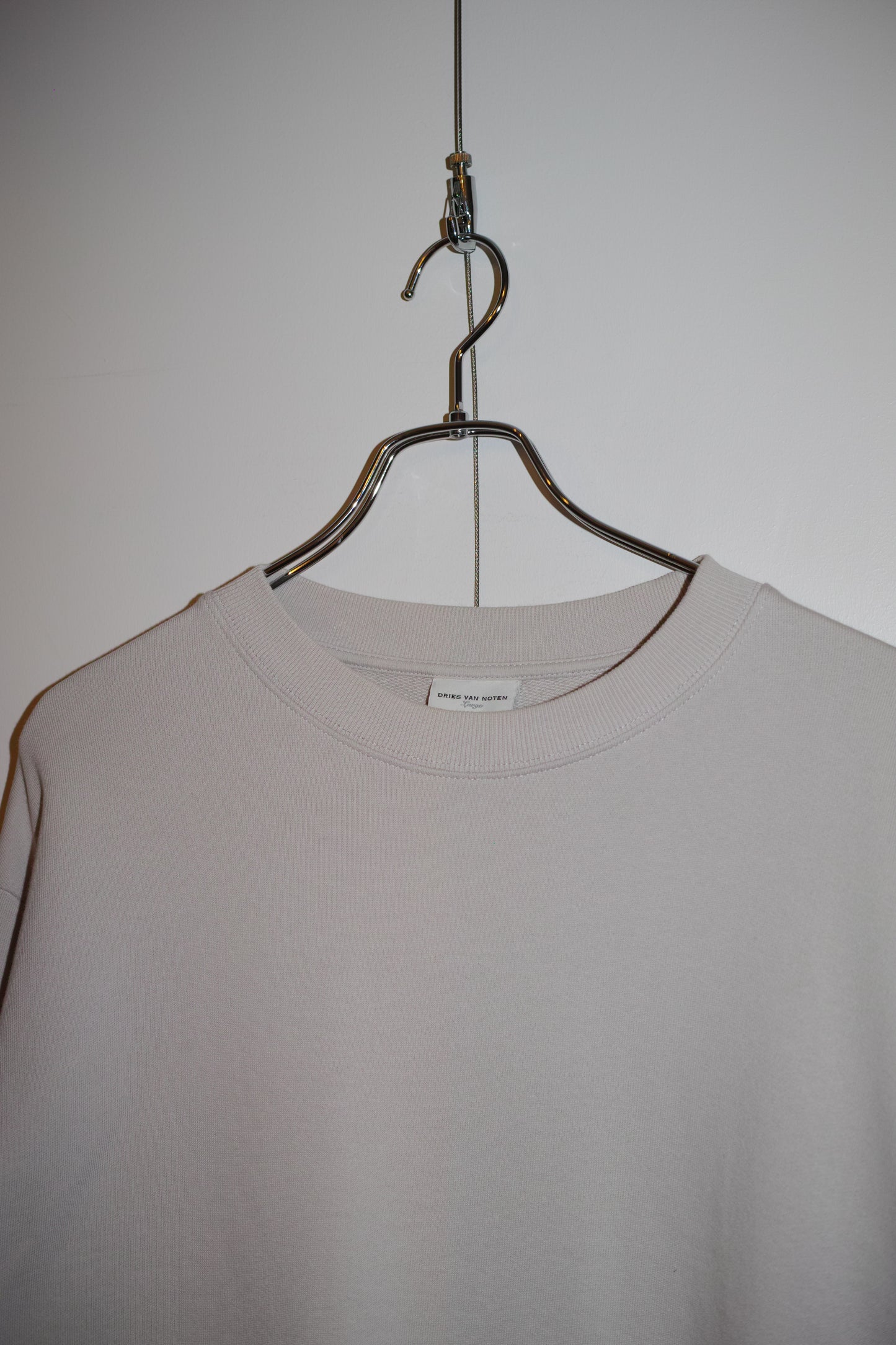 Dries Van Noten - Dries Van Noten Crew Neck Sweatshirt White Size L