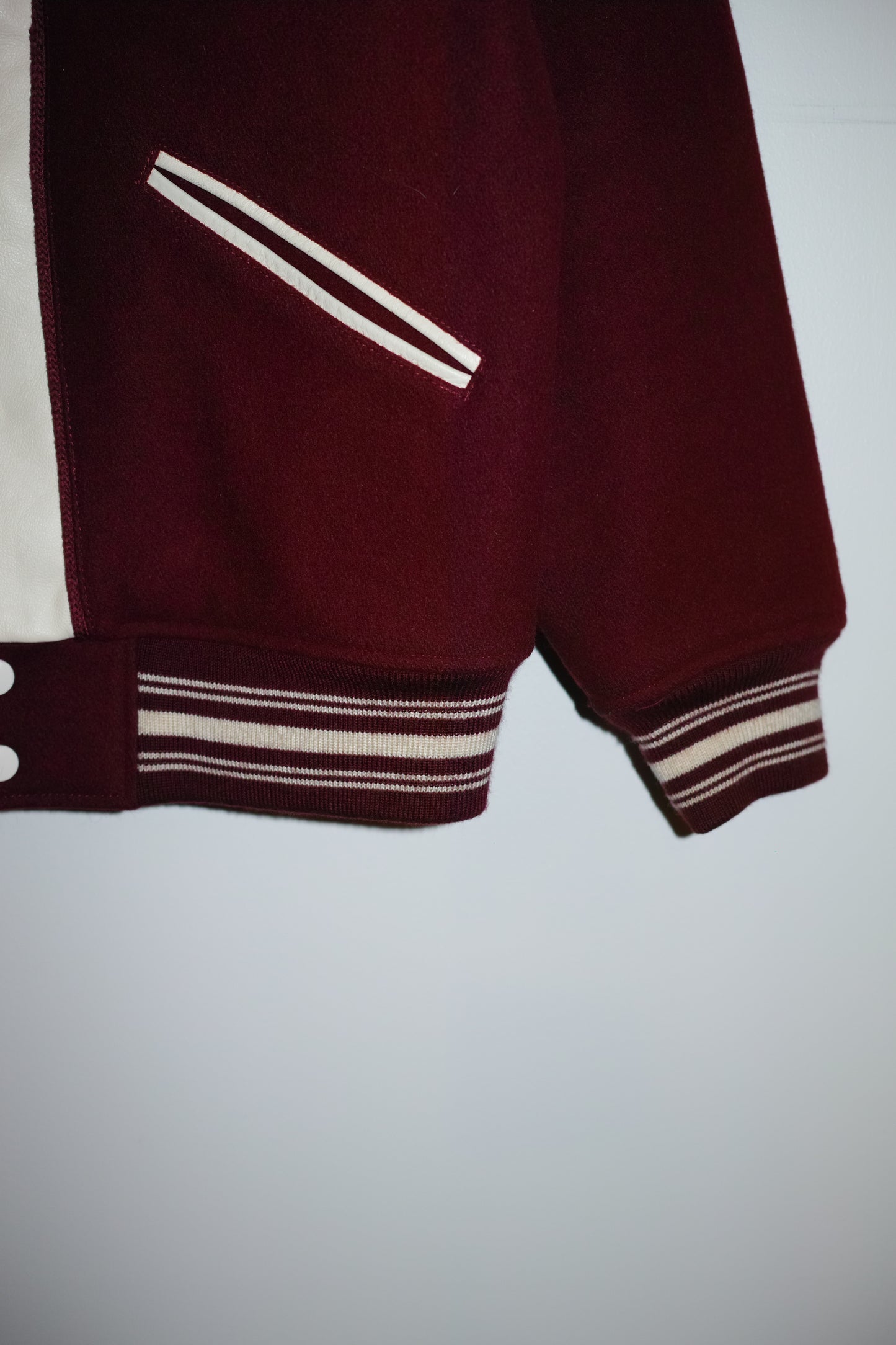 Supreme - Supreme CAPTAIN VARCITY JACKET Red Size M