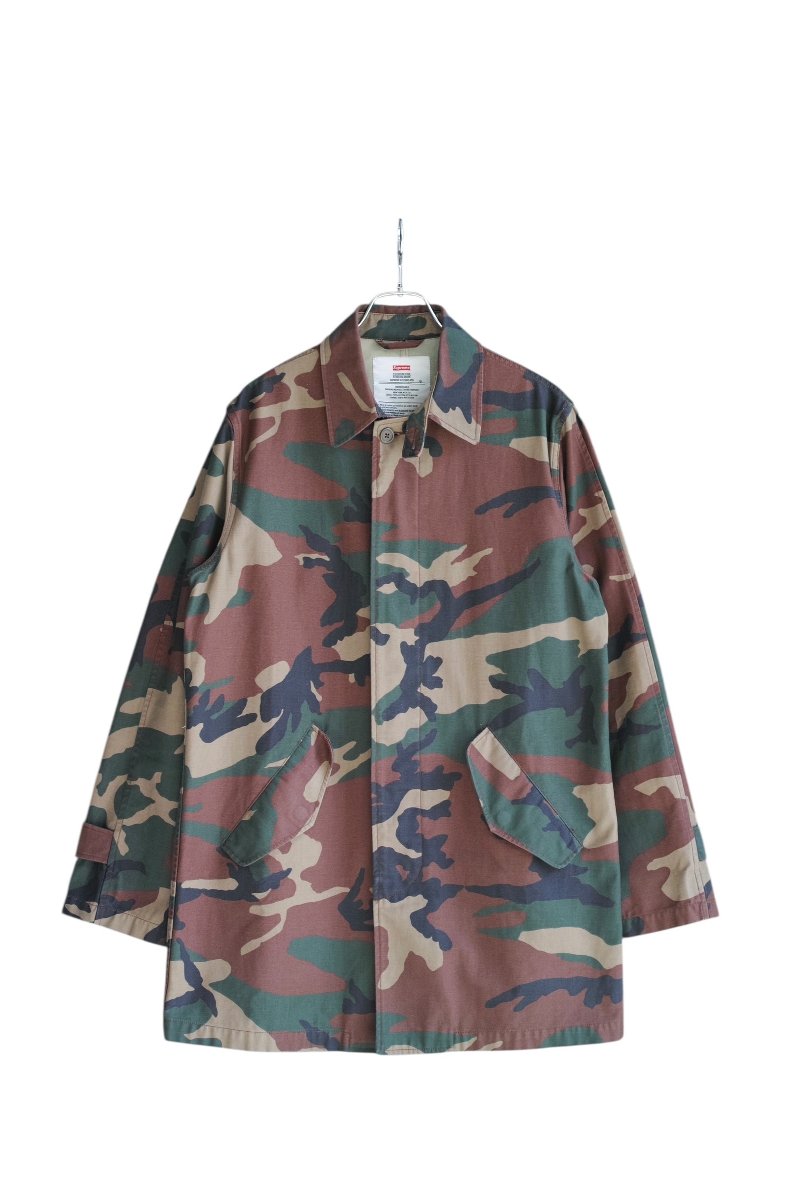 Supreme - Supreme 2012AW Camouflage Pattern Jacket Green Size M