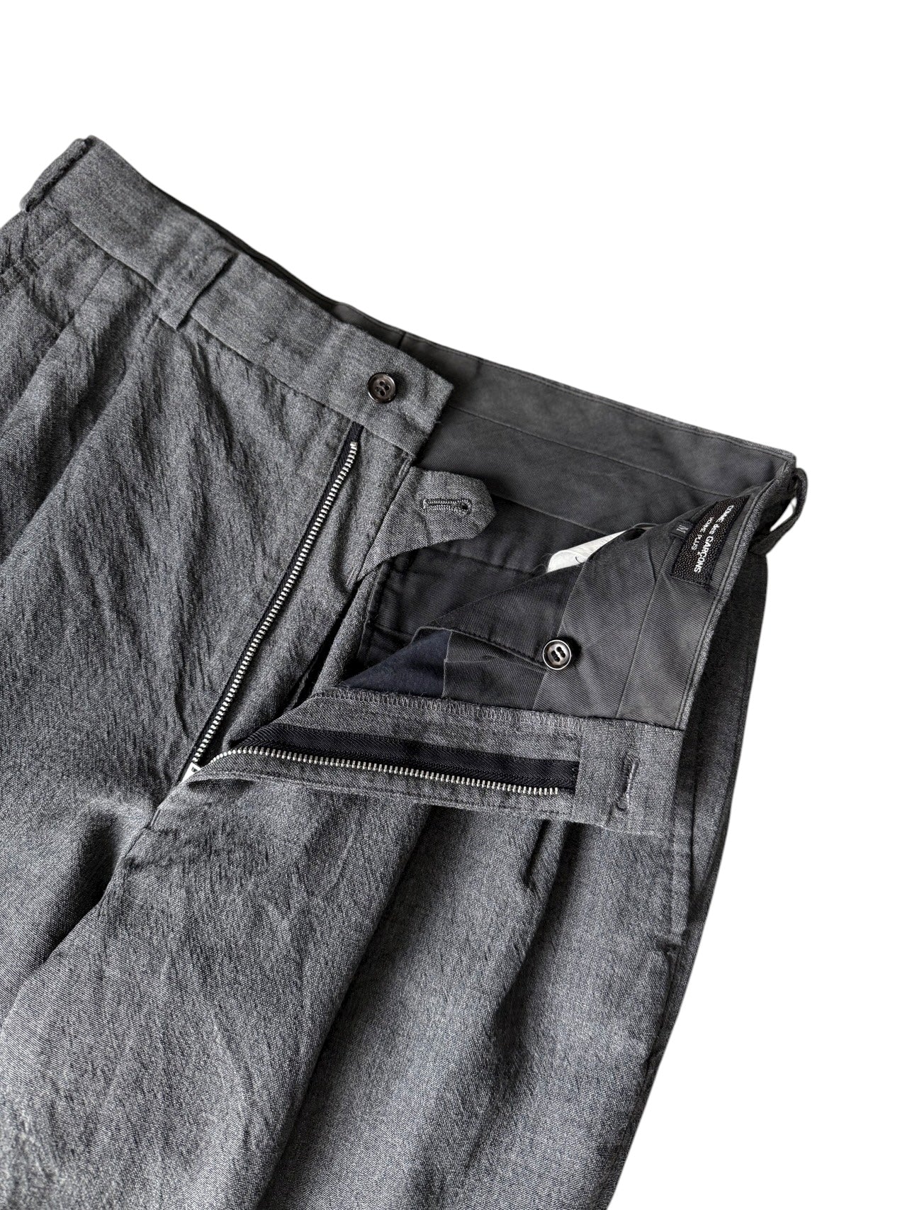 Comme des Garcons - COMME des GARCONS HOMME PLUS 90's Wool Pants Gray Size M