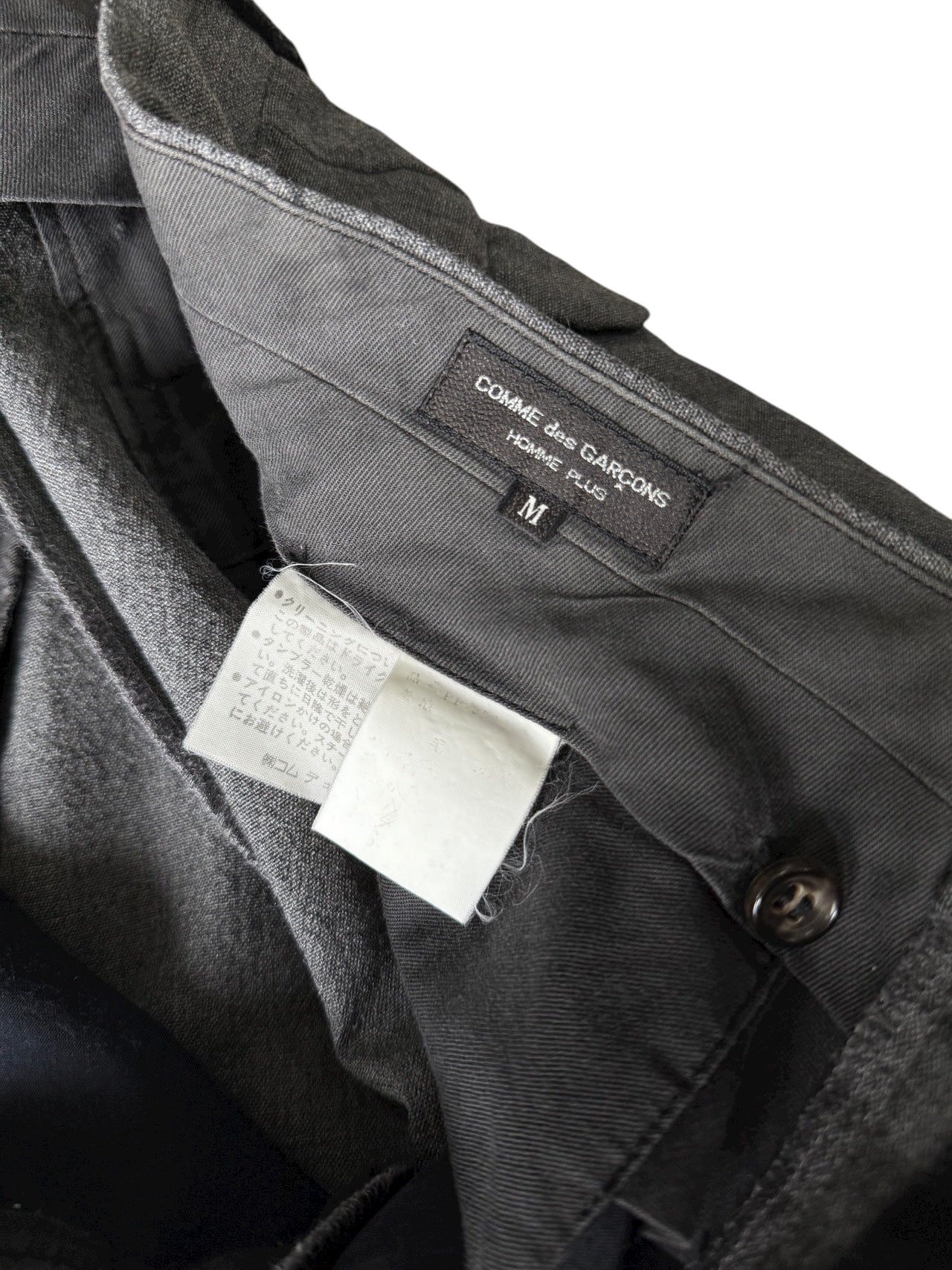 Comme des Garcons - COMME des GARCONS HOMME PLUS 90's Wool Pants Gray Size M