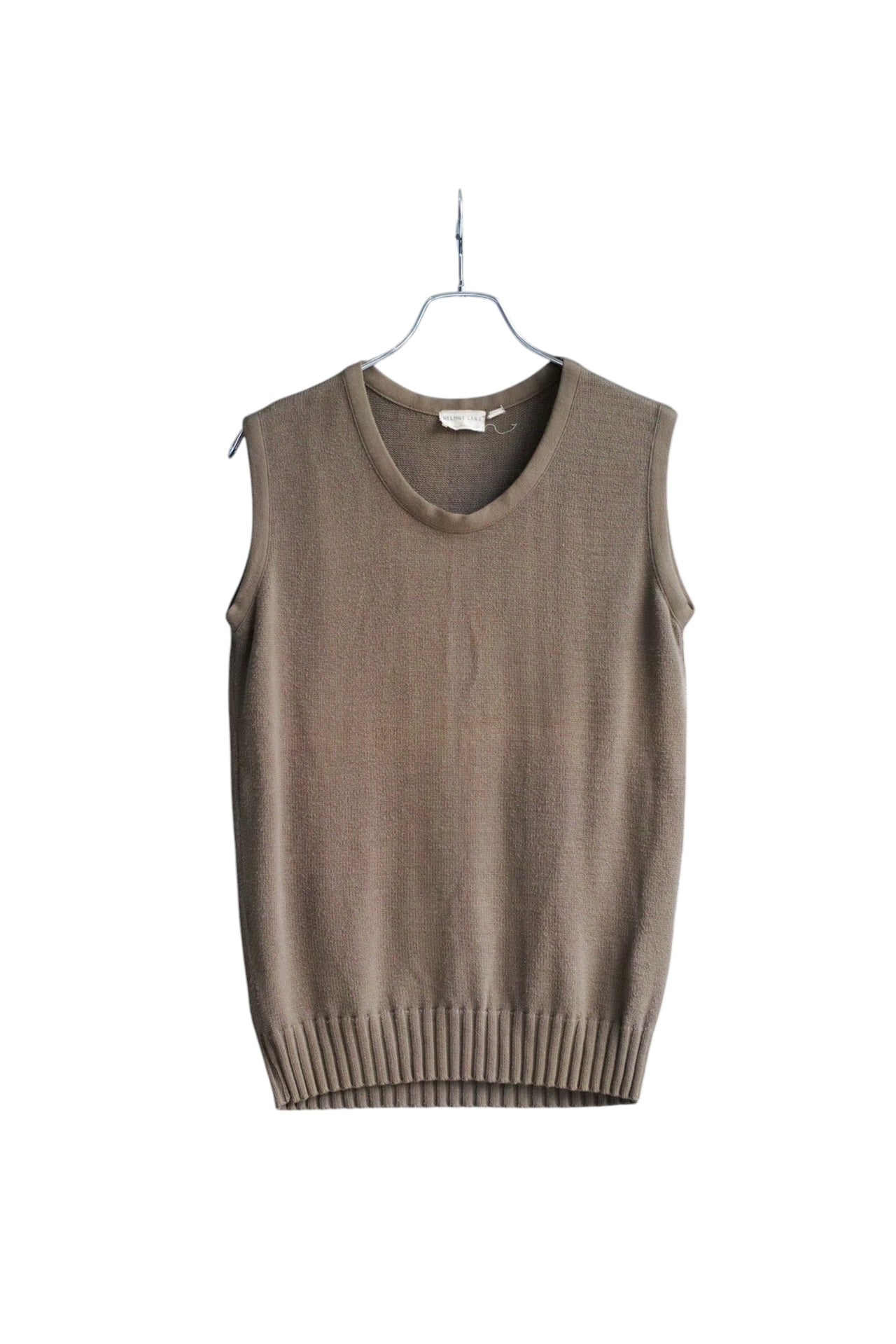 Helmut Lang - HELMUT LANG 90's Knit Vest Beige Size S