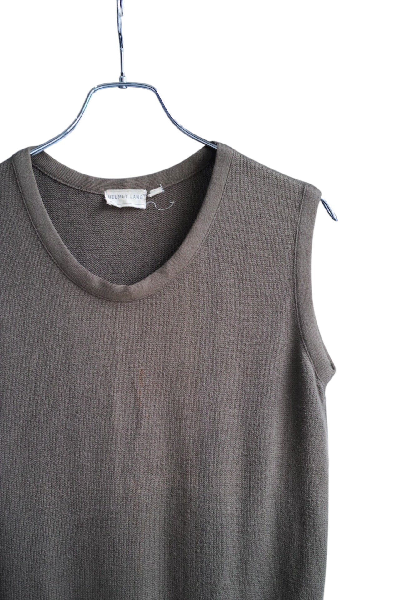 Helmut Lang - HELMUT LANG 90's Knit Vest Beige Size S