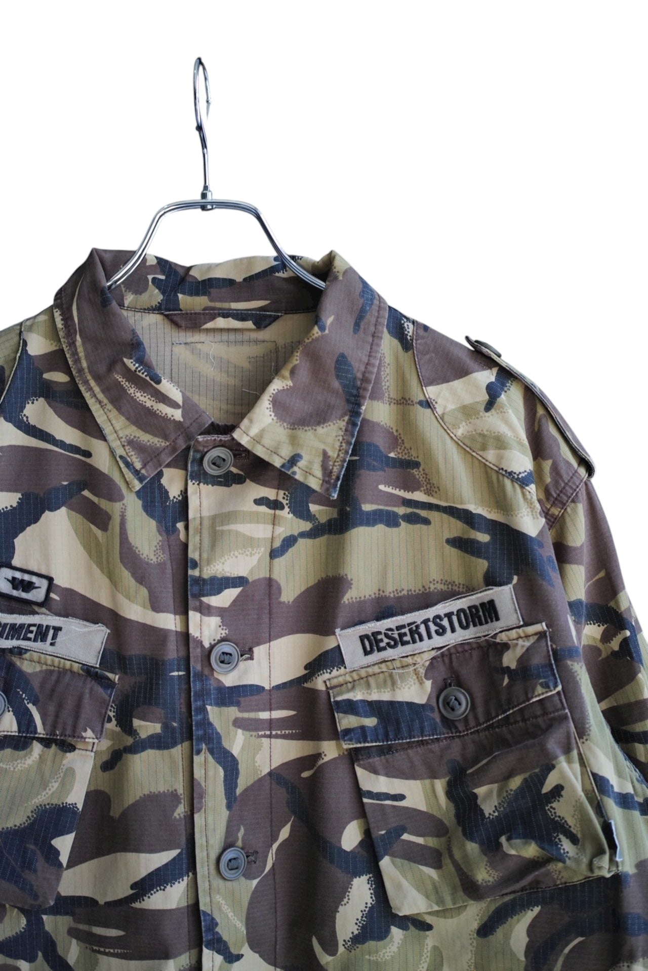 Wtaps - WTAPS Team Desertstorm Camouflage Jacket Green