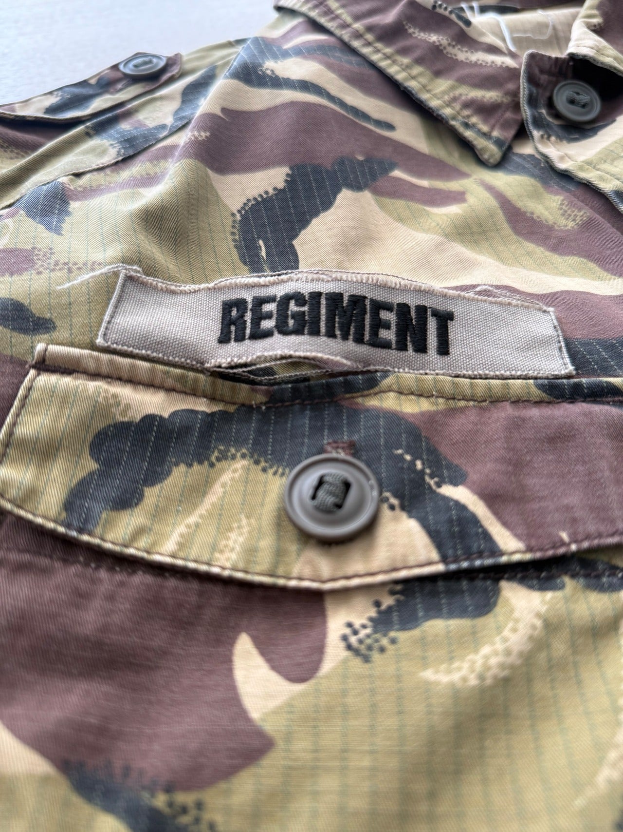 Wtaps - WTAPS Team Desertstorm Camouflage Jacket Green