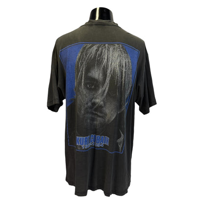 Nirvana KURT COBAIN T-Shirt Black Size XL