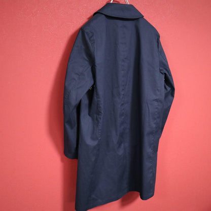 Mackintosh Dunkeld Rubberized Balmacaan Coat Long Size M