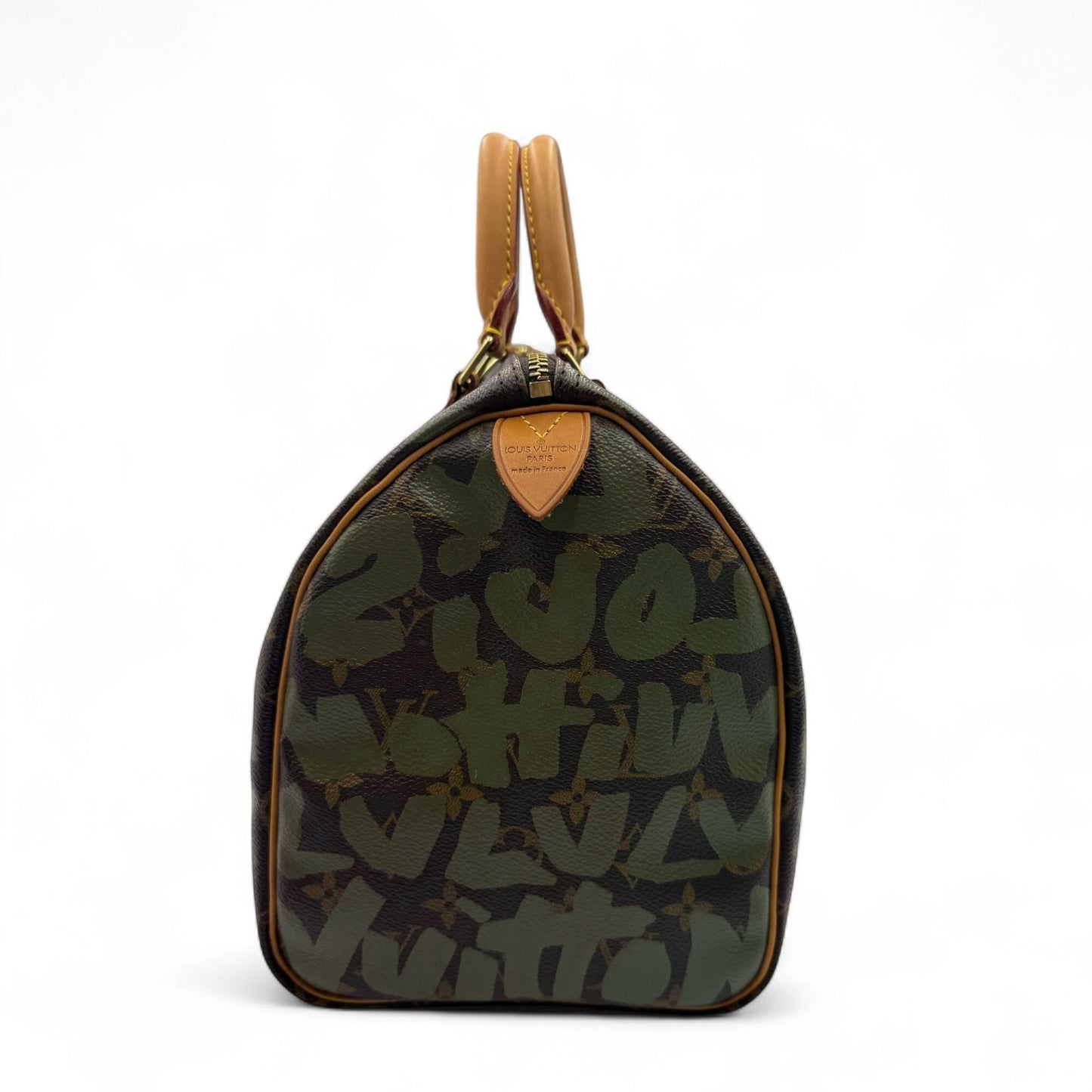 Louis Vuitton Monogram Graffiti Speedy 30 Mini Boston Bag