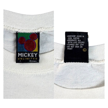 DONALD DUCK T-Shirt White Size L