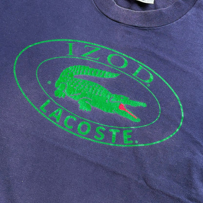 IZOD LACOSTE 80s Short Sleeve T-Shirt Size L