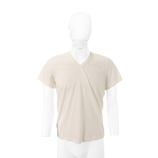 Maison Martin Margiela Off-White Cotton T-Shirt Size S