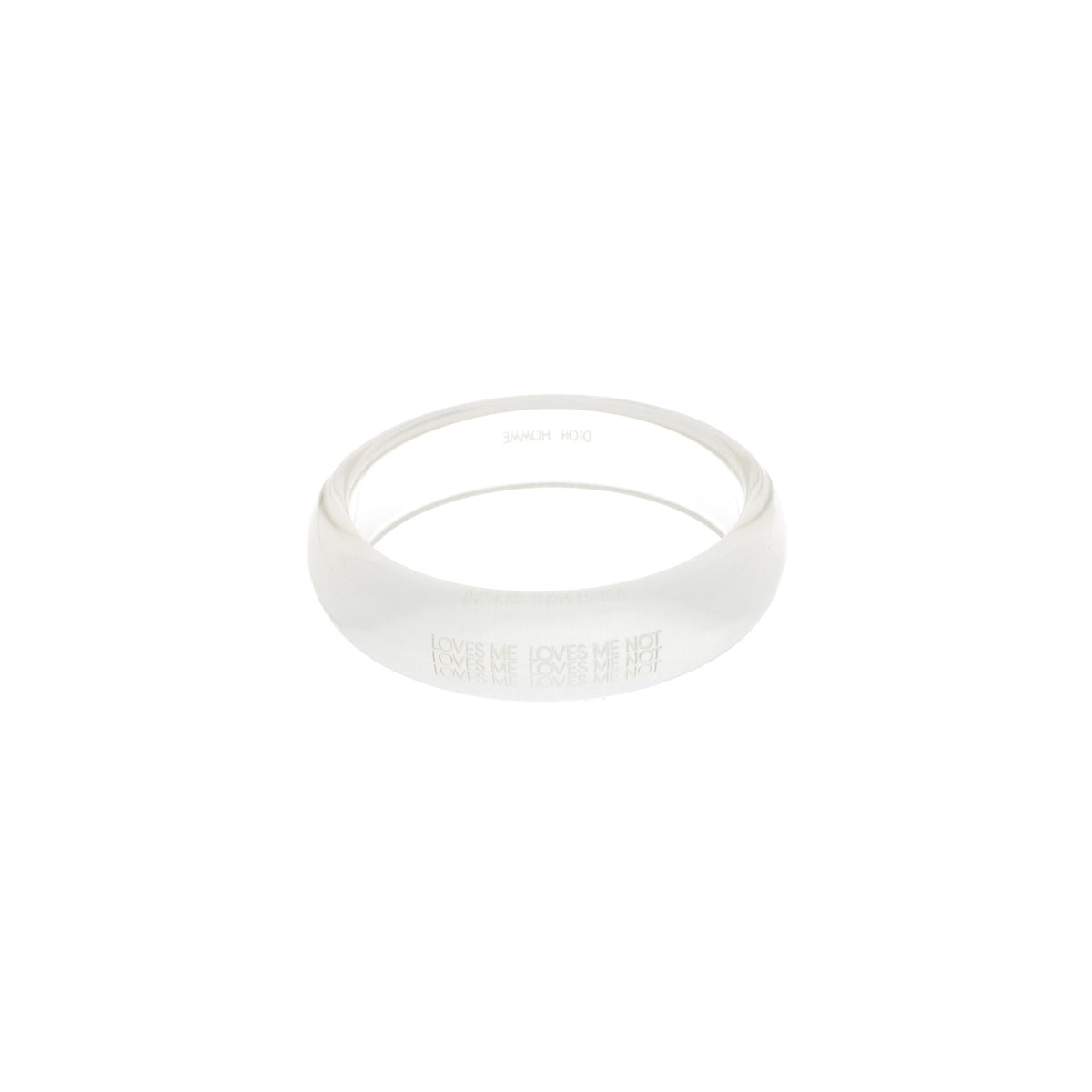 Dior HOMME 2007 S/S Clear Bracelet