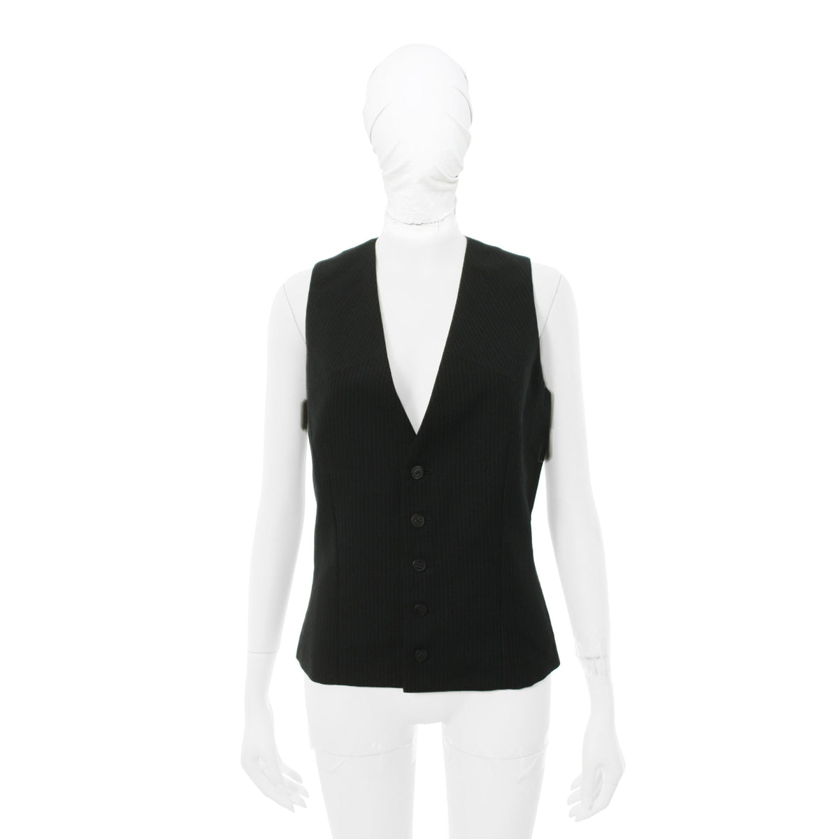 JUNYA WATANABE 1993 S/S Wool Vest Black