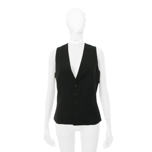JUNYA WATANABE 1993 S/S Wool Vest Black