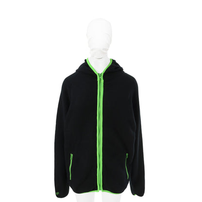 UNDERCOVER 01SS Black Green Cotton Hoodie Size M