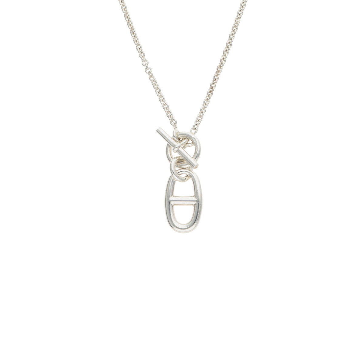 Hermes HERMÈS 2010s Multi Silver Gold Necklace