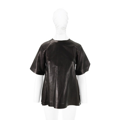 Celine CÉLINE by Phoebe Philo Sheepskin Dress Black Size 38