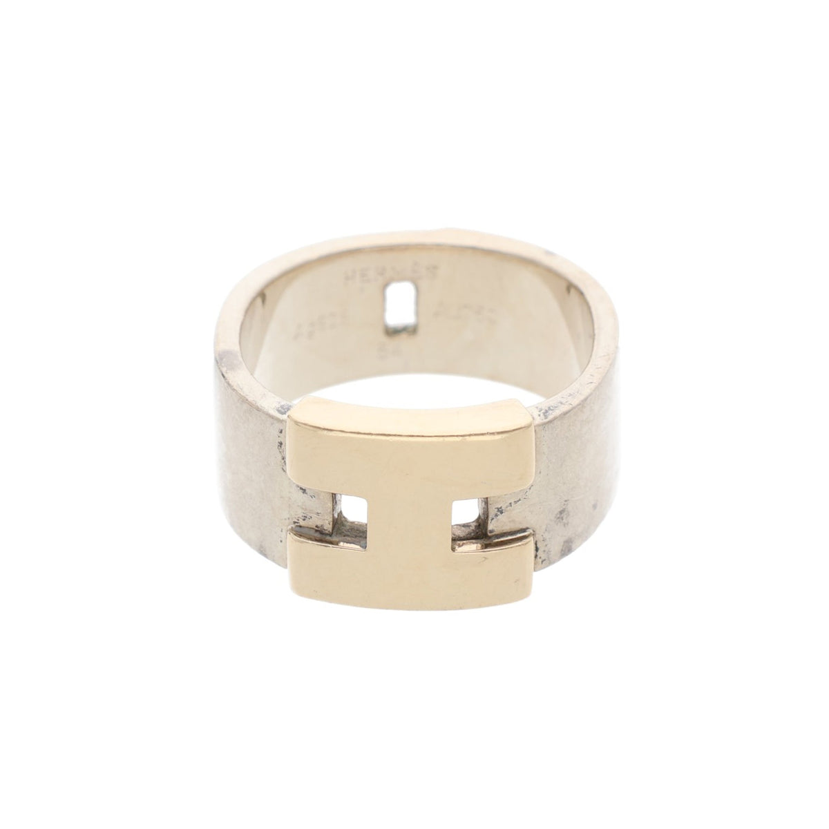 Hermes HERMÈS Multi Silver Gold Ring
