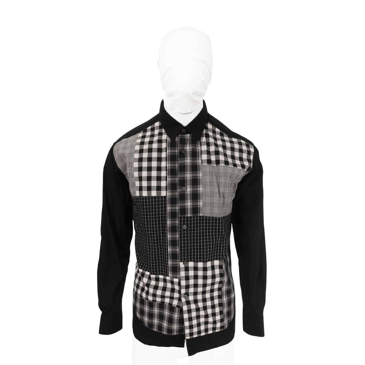 COMME des GARCONS 2012AW Cotton Long Shirt Multi Size S