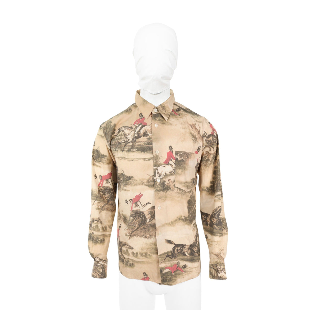 COMME des GARCONS 2016 S/S Cotton Long Sleeve Shirt Size S