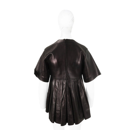 Celine CÉLINE by Phoebe Philo Sheepskin Dress Black Size 38