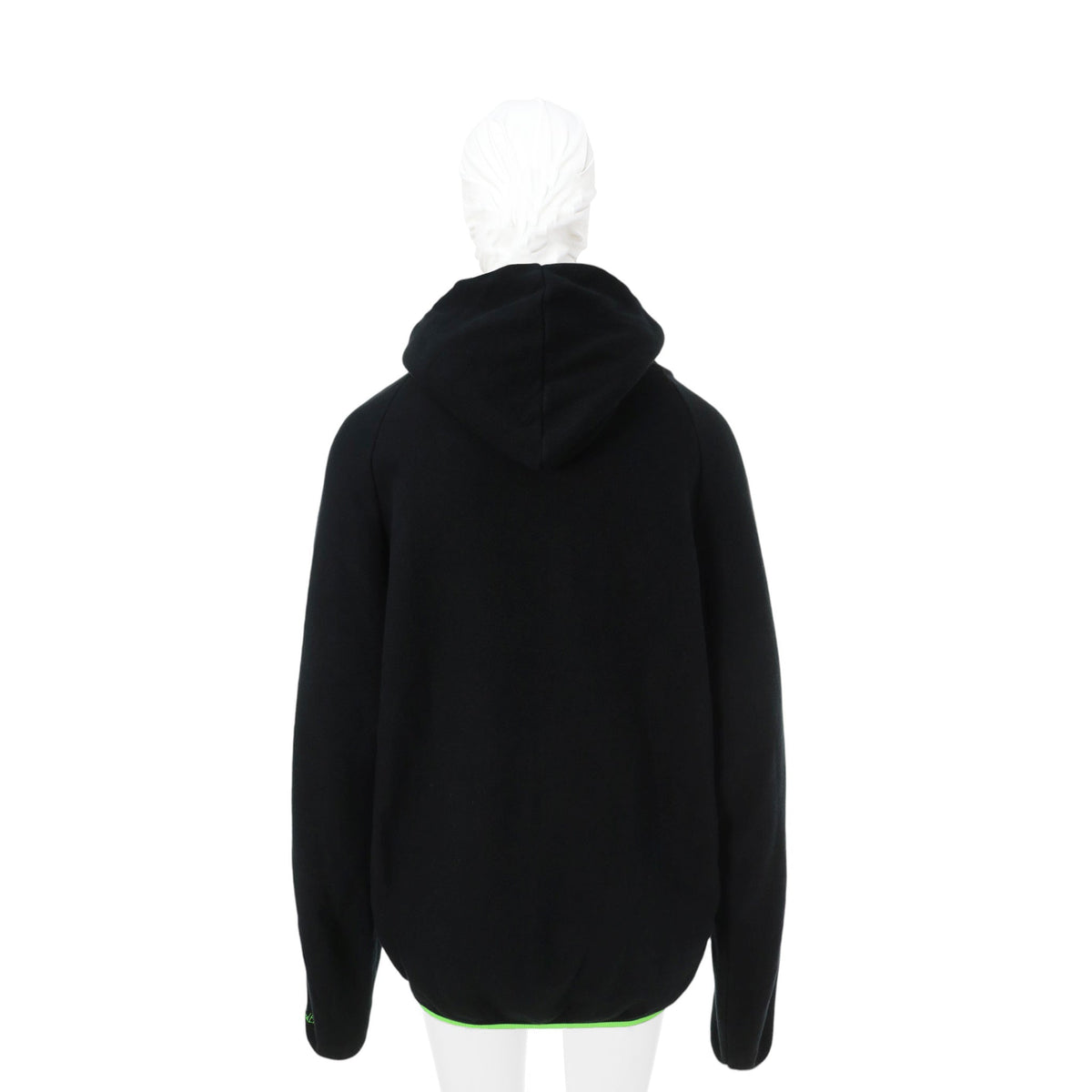 UNDERCOVER 01SS Black Green Cotton Hoodie Size M