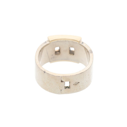 Hermes HERMÈS Multi Silver Gold Ring