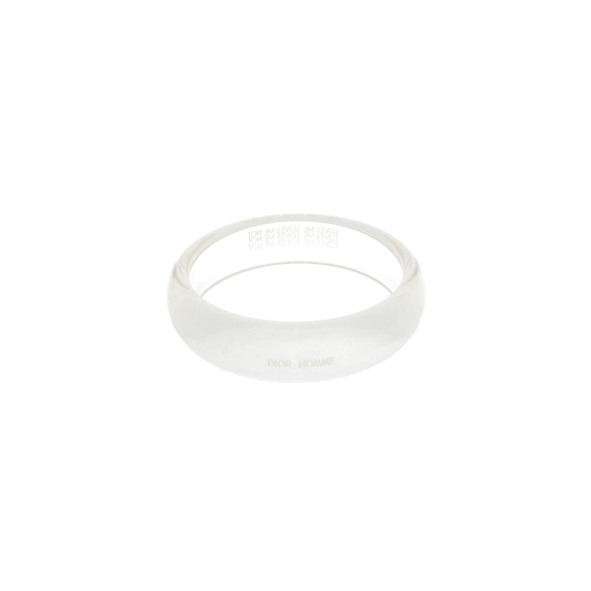 Dior HOMME 2007 S/S Clear Bracelet