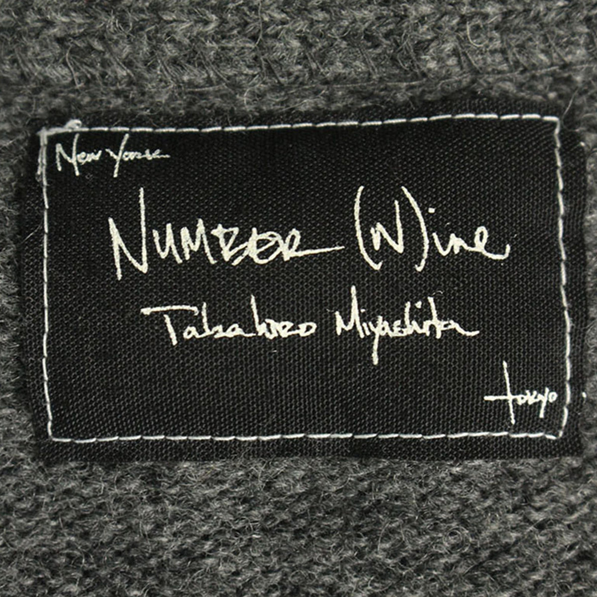 NUMBER (N)INE 2007AW Jacket Gray Size 2