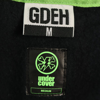 UNDERCOVER 01SS Black Green Cotton Hoodie Size M